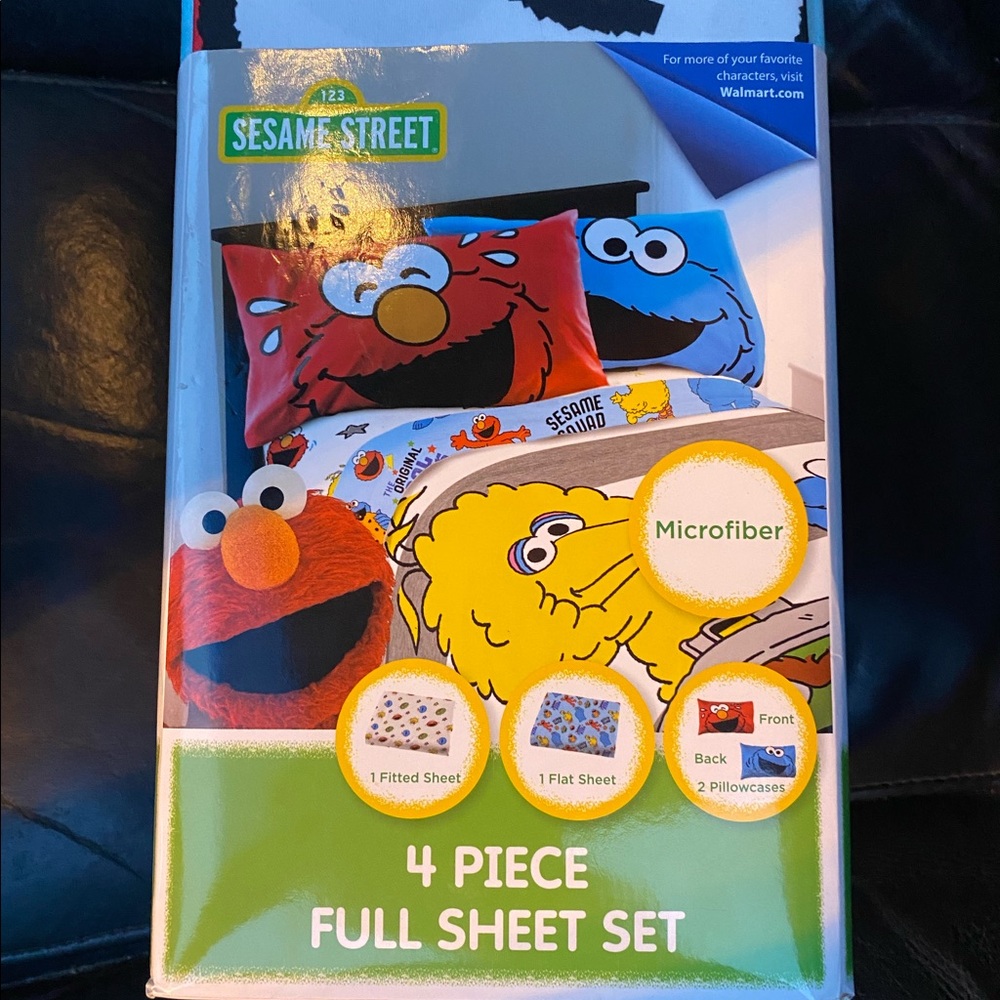 Sesame Street full sheet set